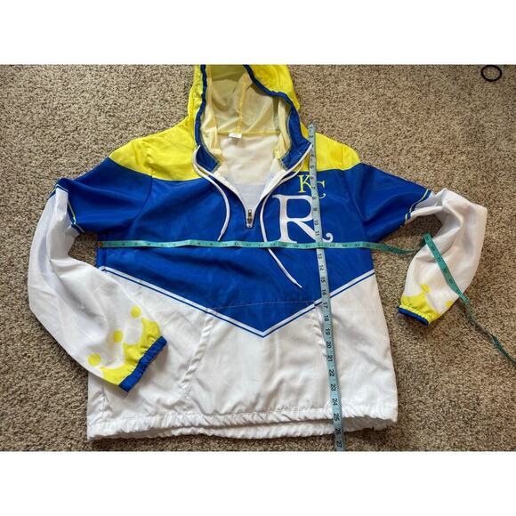 Kansas City Royals 90 jacket; baseball, 90's theme; size Large - Picture 3 of 9